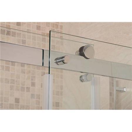 1000 x 800 Aquafloe Elite 8mm Sliding Shower Enclosure (Standard Glass)