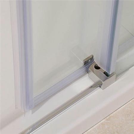 1000 x 800 Aquafloe Elite 8mm Sliding Shower Enclosure (Standard Glass)