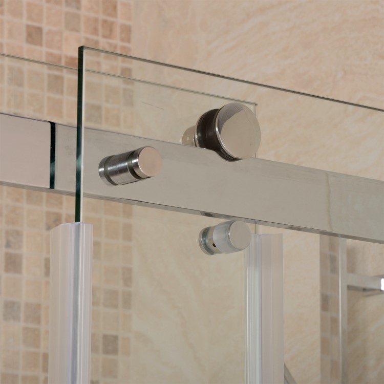 1200 x 800mm Sliding Enclosure with Shower Tray 8mm Glass - Aquafloe Elite II