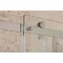 Sliding Shower Enclosure 1400 x 800mm - 8mm Easy Clean Glass - Aquafloe Elite Range