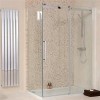 Sliding Shower Enclosure 1400 x 900mm  - 8mm Glass - Aquafloe Elite Range
