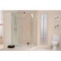 Sliding Shower Enclosure 1400 x 900mm  - 8mm Glass - Aquafloe Elite Range