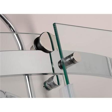 1200 x 800 Aquafloe Elite ll 8mm Right Hand Offset Quadrant Enclosure