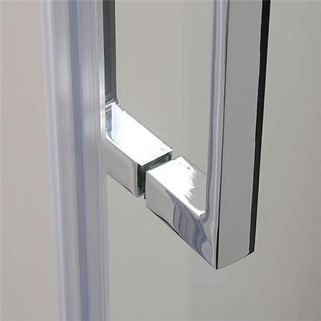 1200 x 900mm Offset Quadrant Sliding Shower Enclosure - Frameless