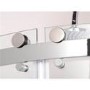 1200 x 900mm Offset Quadrant Sliding Shower Enclosure - Frameless