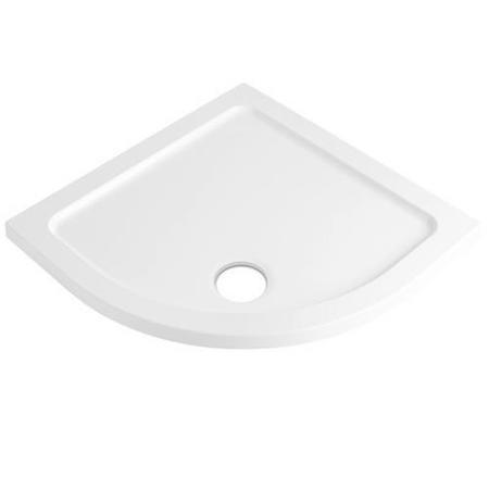 Sliding Door Quadrant Enclosure with Shower Tray 800 x 800mm - 6mm Glass - Aquafloe Range