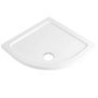 Sliding Door Quadrant Enclosure with Shower Tray 800 x 800mm - 6mm Glass - Aquafloe Range