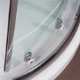Quadrant Shower Enclosure 900mm with Shower Tray - 6mm Glass - Aquafloe Range