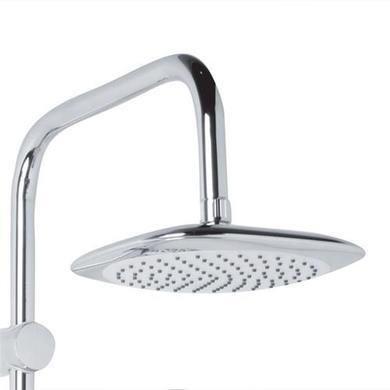 Vision Riser Slide Shower Rail Kit with S9 Triple Valve, Wall Outlet, Filler & Overflow 