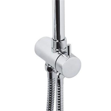 Vision Riser Slide Shower Rail Kit with S9 Triple Valve, Wall Outlet, Filler & Overflow 