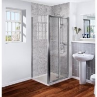 Bi-Fold Shower Enclosure with Tray 1000 x 900mm - 6mm Glass - Aquafloe Range