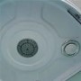 900mm Quadrant Hydromassage Shower Cabin with Tray - Aqualine