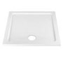 Pivot Enclosure with Tray 800 x 800mm 6mm Glass - AquaFloe Range