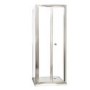 Bi-Fold Door Enclosure 800mm with Side Panel 1000mm - 6mm Glass - Aquafloe Range
