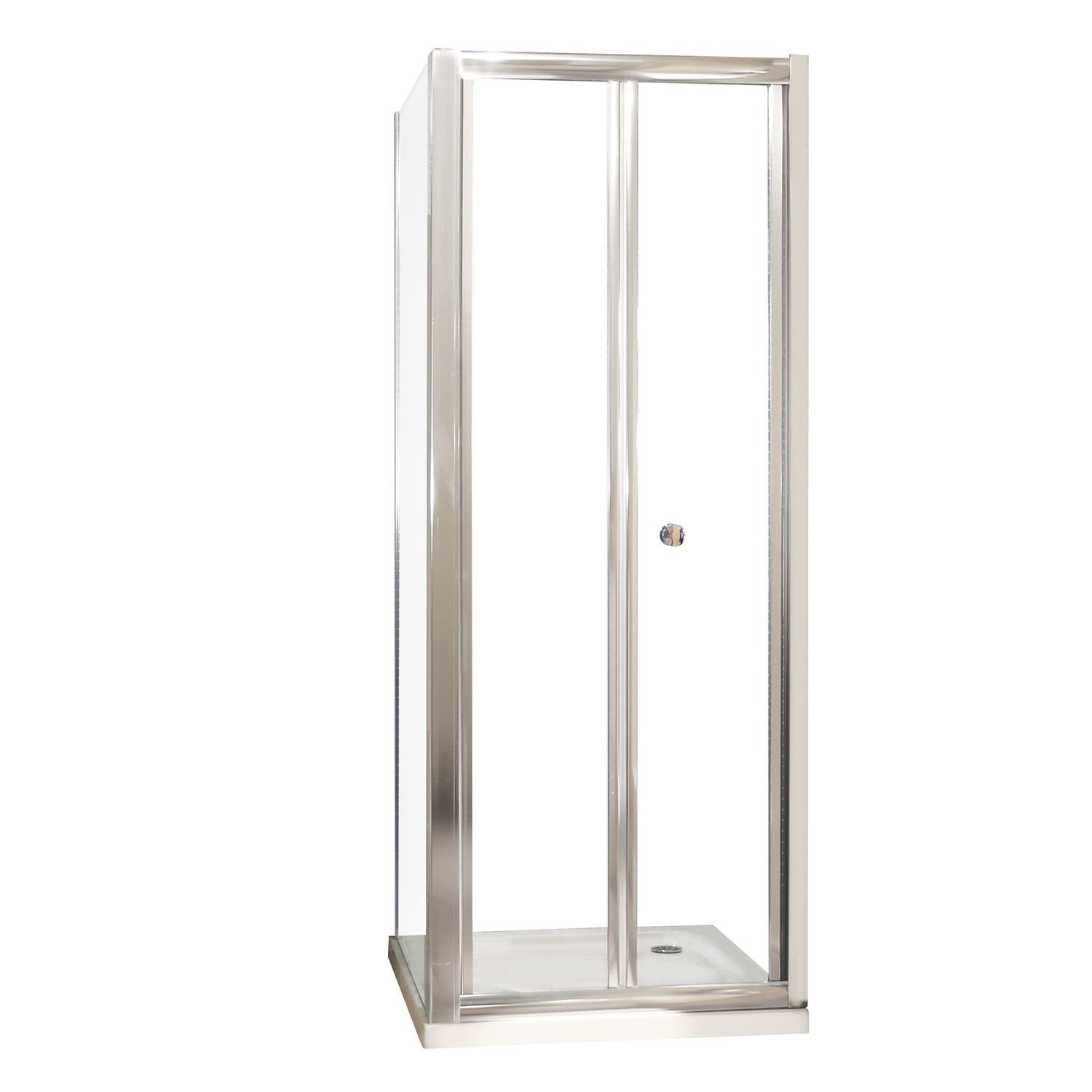 800mm Bi Fold Door Enclosure With 760 Side Panel Aquafloe Range