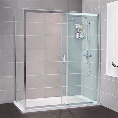 Aquafloe Iris 8mm 1200 X 800 Sliding Door Shower Enclosure With