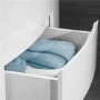 1010mm  Wall Hung Vanit Unit with Basin - Doors & Drawers - Voss
