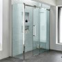 Sliding Shower Enclosure Left Hand 1400 x 900mm - 10mm Glass - Trinity