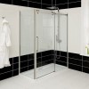 Sliding Shower Enclosure Left Hand 1400 x 900mm - 10mm Glass - Trinity