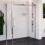 1200 x 760 Sliding Shower Enclosures - Left Hand 10mm Easy Clean Glass - Trinity Range