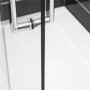 1200 x 760 Sliding Shower Enclosures - Left Hand 10mm Easy Clean Glass - Trinity Range