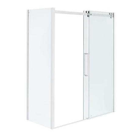 1200 x 760 Sliding Shower Enclosures - Left Hand 10mm Easy Clean Glass - Trinity Range