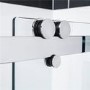 Sliding Shower Enclosure Right Hand 1400 x 760mm - 10mm Glass - Trinity Range