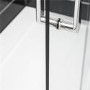 Sliding Shower Enclosure Right Hand 1400 x 760mm - 10mm Glass - Trinity Range