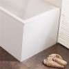 Windsor / Cuba / Aspen White L Shape Bath MDF End Panel