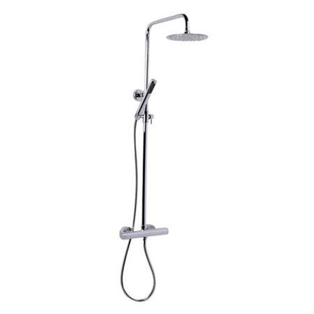 Minimalist Deluxe Riser Slide Shower Rail Kit with Valve