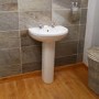 Impressions Round Basin & Full Pedestal - 2 Tap Holes