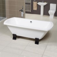 Tabor Double Ended Freestanding Bath - 1800 x 840mm