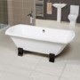 Tabor Double Ended Freestanding Bath - 1800 x 840mm