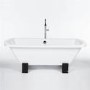Tabor Double Ended Freestanding Bath - 1800 x 840mm