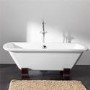 Tabor Double Ended Freestanding Bath - 1800 x 840mm