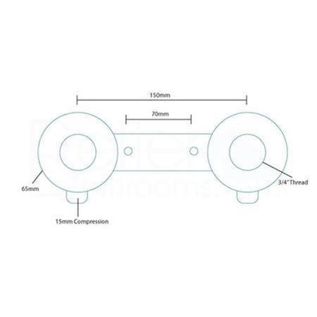 Fast Fit Bracket for Bar Thermostats