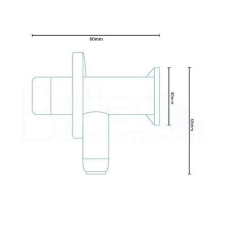 Fast Fit Bracket for Bar Thermostats