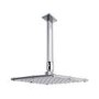 Quadrato Square 175mm Shower Head & Ceiling Arm