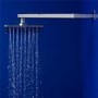 Quadrato Square 175mm Shower Head & Ceiling Arm