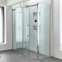 Shower Enclosure Right Hand 1600mm with Side Panel 900mm - 10mm Glass - Trinity Premium Range
