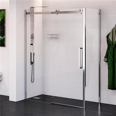 Shower Enclosure Right Hand 1600mm with Side Panel 900mm - 10mm Glass - Trinity Premium Range