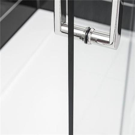 Shower Enclosure Right Hand 1600mm with Side Panel 900mm - 10mm Glass - Trinity Premium Range
