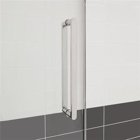 Sliding Shower Door Right Hand 1600mm - 10mm Glass - Trinity Premium Range