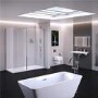 Trinity Premium 10mm 1400 x 800 Walk In Enclosure with Shower Tray