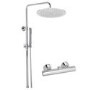 Sima Round Shower Set with Thermostatic Valve