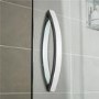 Sliding Shower Door 1500mm - 8mm Glass - Aquafloe Iris Range