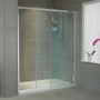 Aquafloe Iris 8mm 1500 x 900 Sliding Door Shower Enclosure