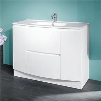 1010mm Vanity Unit with Basin - Door & Drawer - Voss