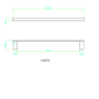 3 Piece Bathroom Accessory Set- Arissa 