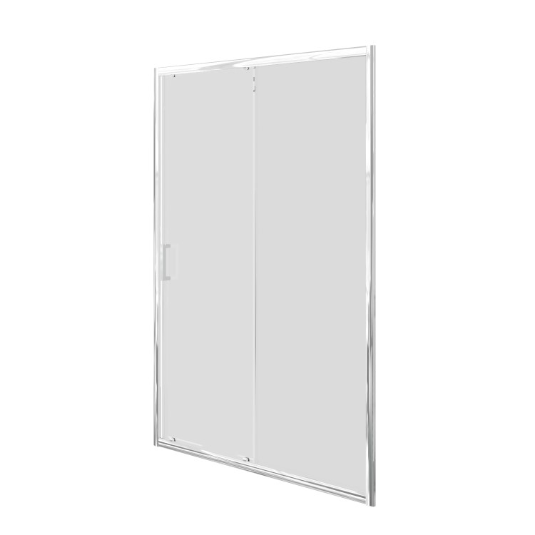Chrome 6mm Glass Sliding Shower Door 1100mm -Carina
